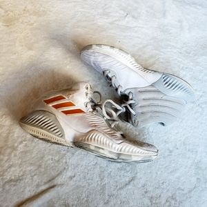 Adidas bounce B41871 sneakers size 7.5 gray gold